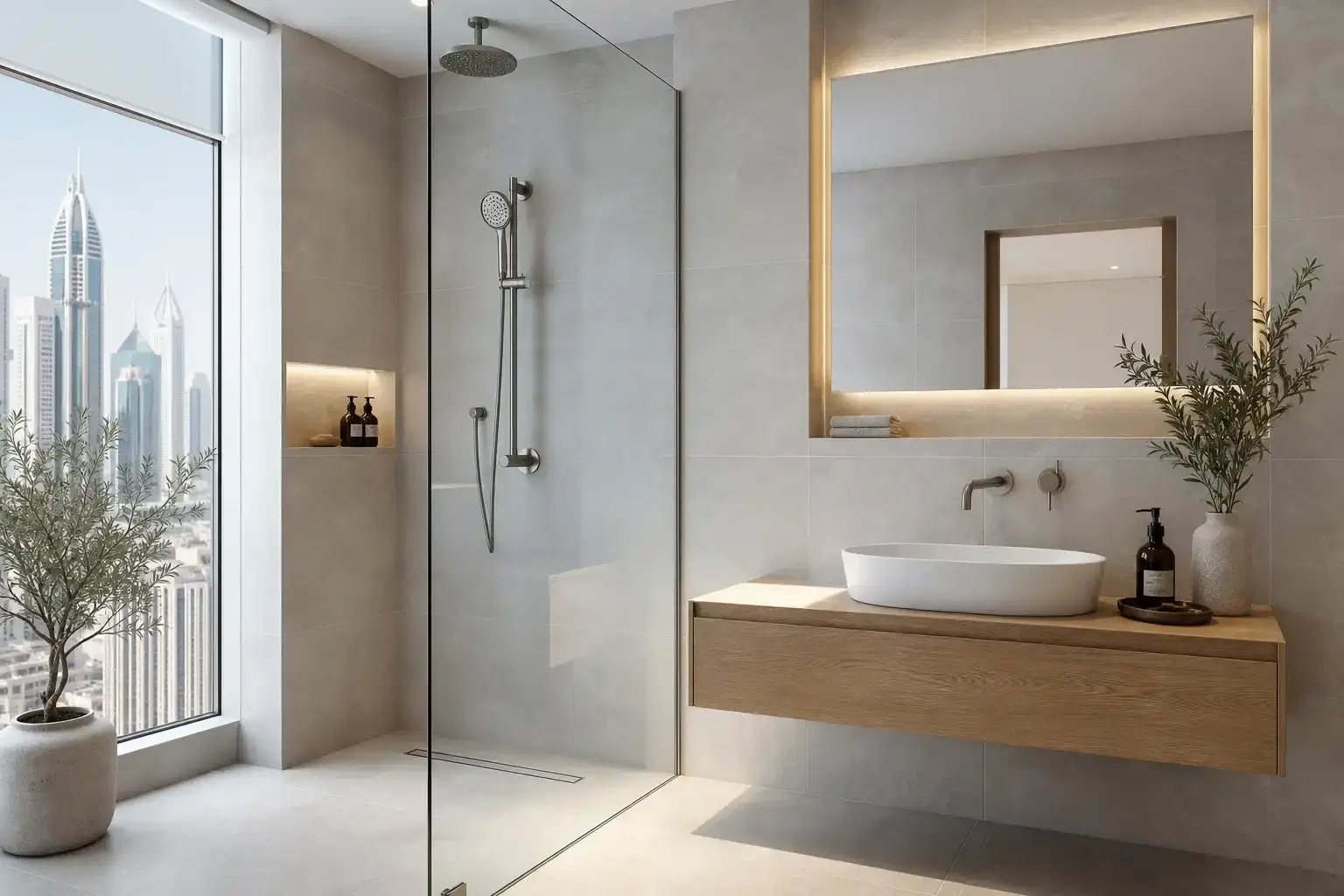 Bathroom renovation in Dubai
