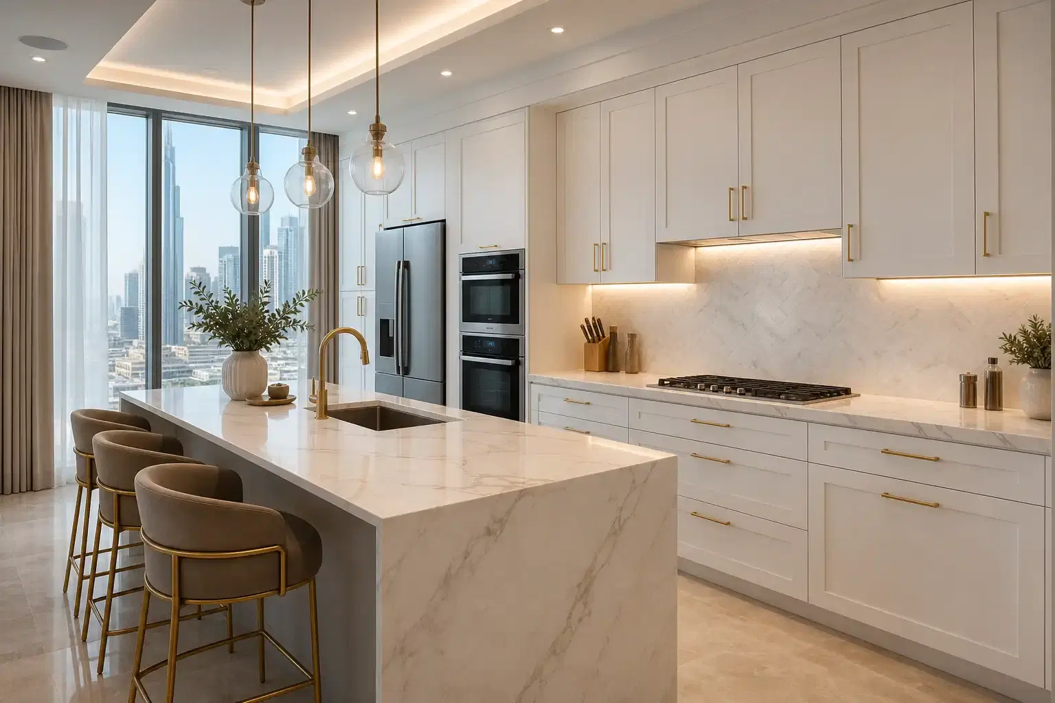 Kitchen renovation in Dubai