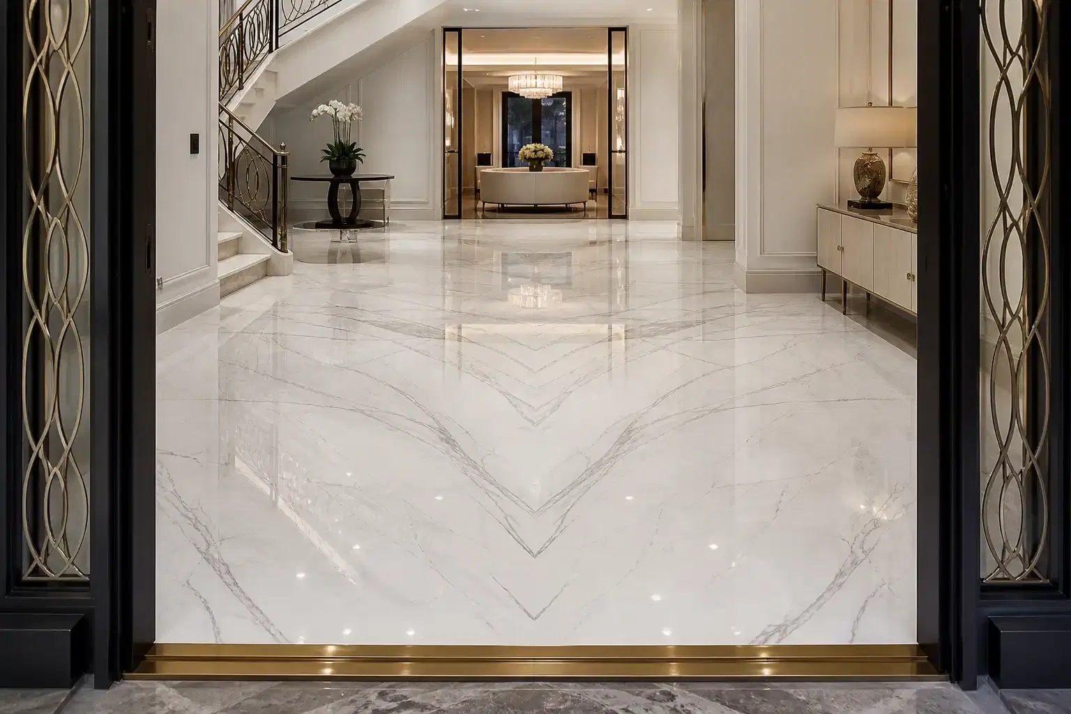 Marble flooring in Dubai